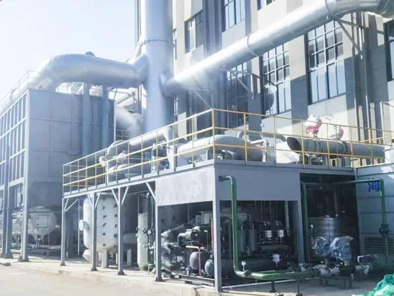 Drying +Condensation Recovery + Regenerative Thermal Oxidizer (RTO) 